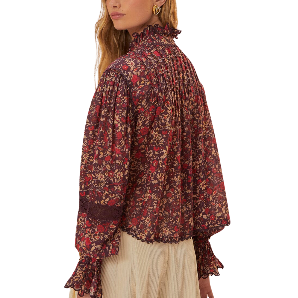 Chelsea Garden Purple Blouse