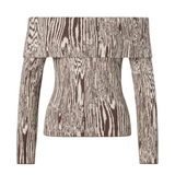 Cirella Off Shoulder Top Moire