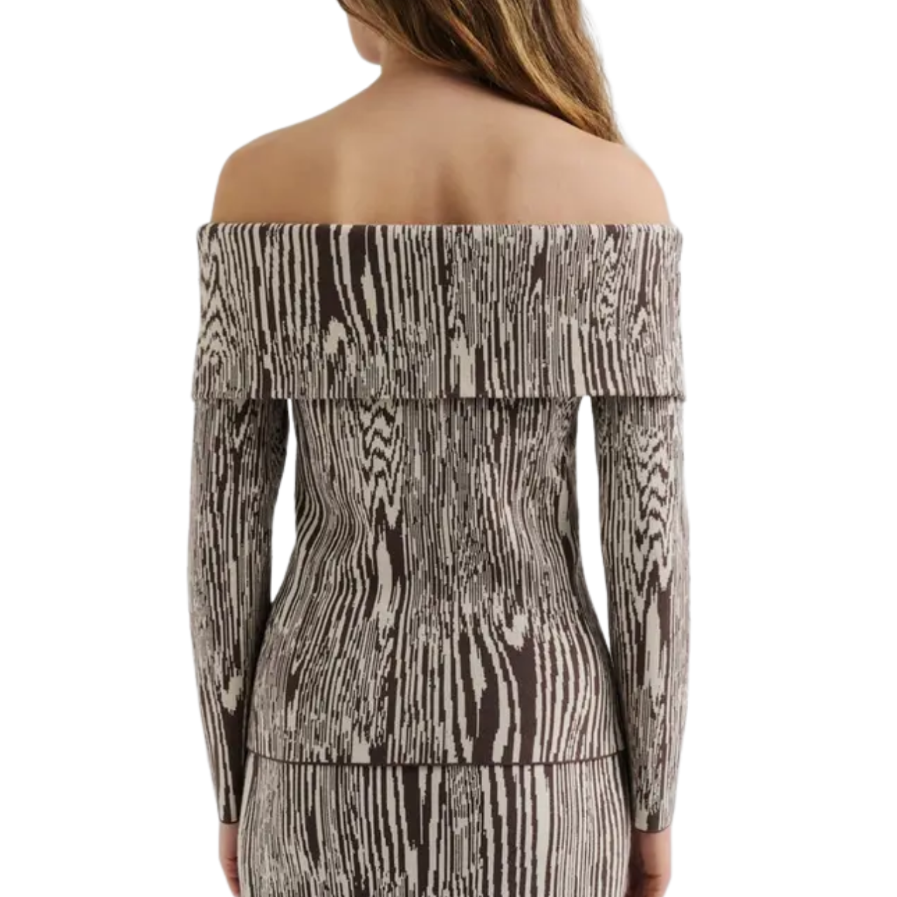 Cirella Off Shoulder Top Moire