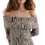 Cirella Off Shoulder Top Moire