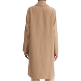 Classic Straight Coat Camel