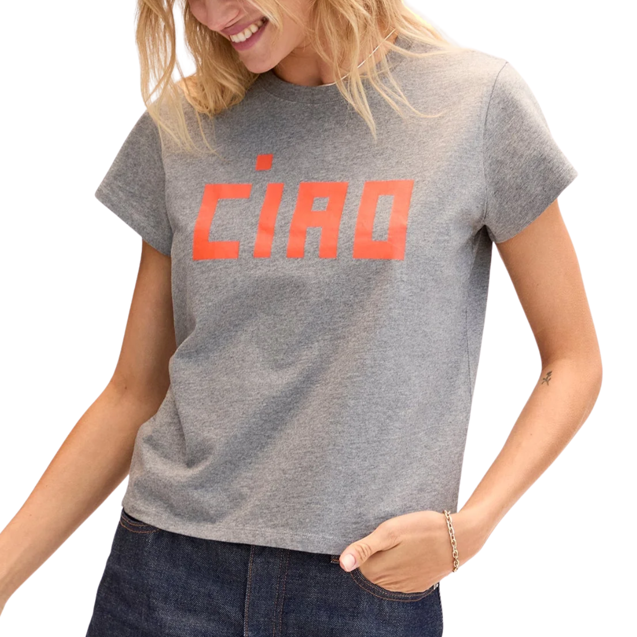 Classic Tee Ciao Grey