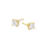 Claw Stud Cz Gold