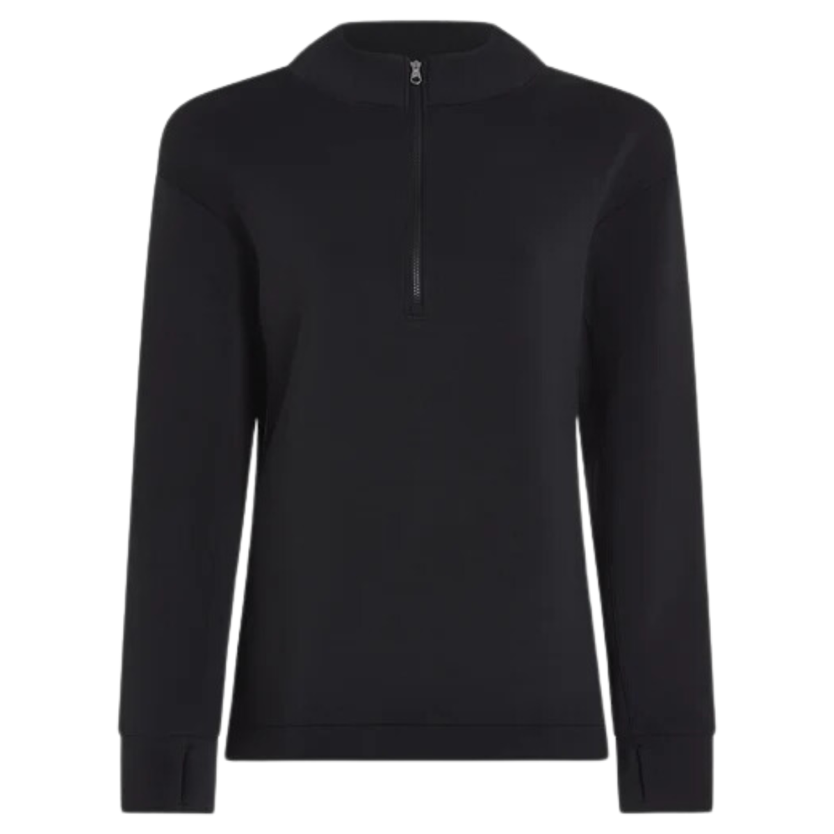 Cleo Half Zip Midlayer Black