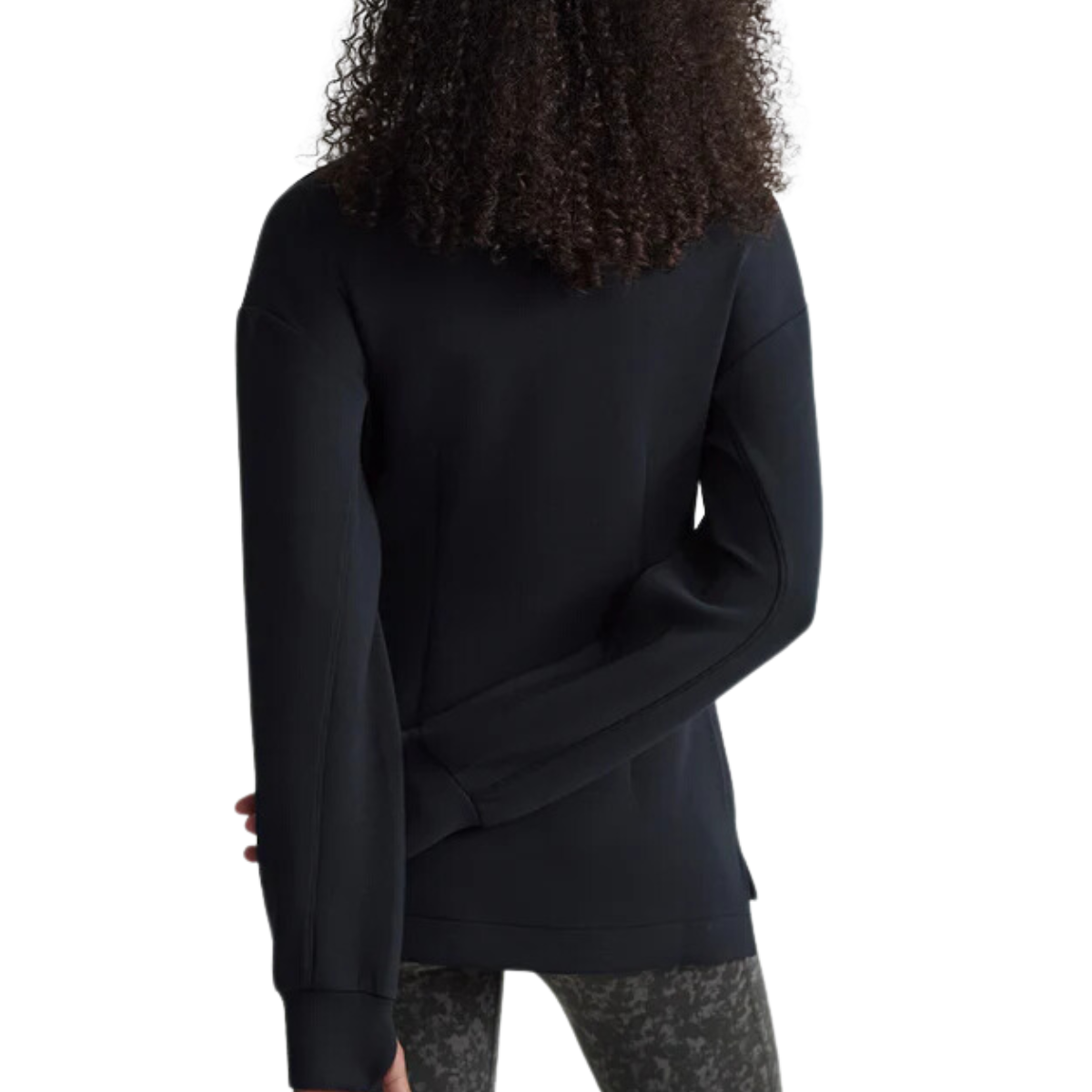 Cleo Half Zip Midlayer Black