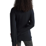 Cleo Half Zip Midlayer Black