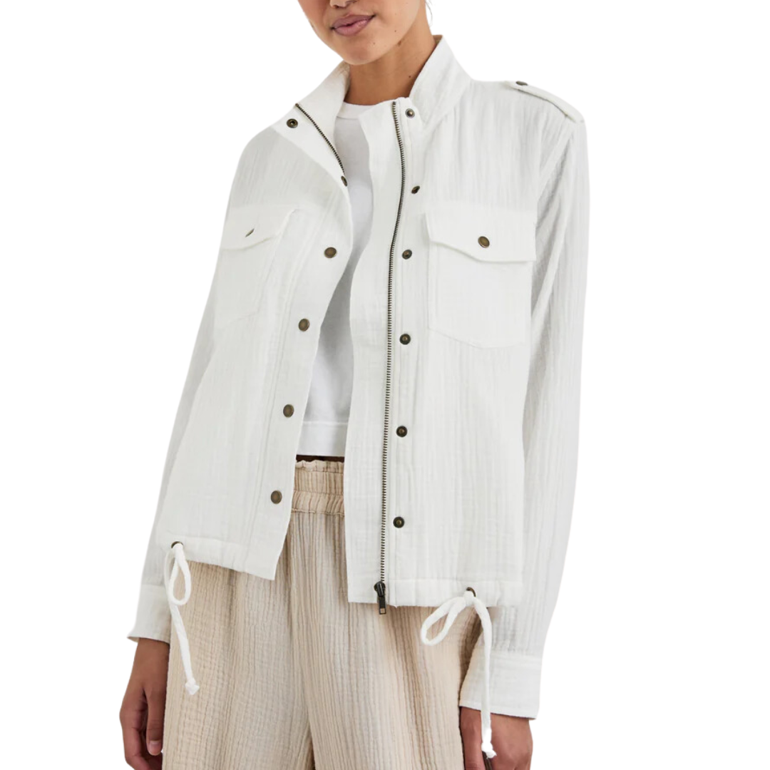 Collins Jacket White