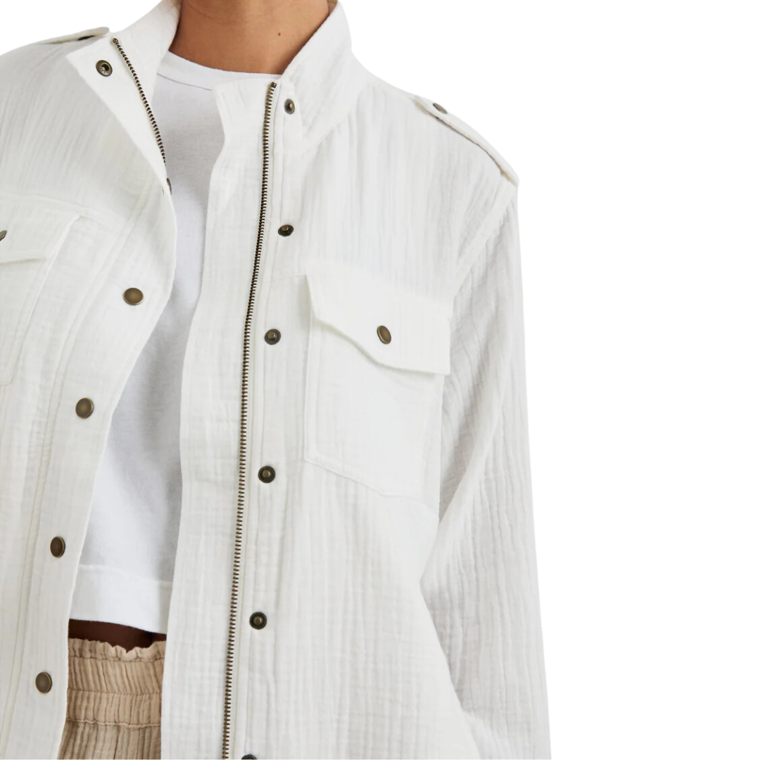 Collins Jacket White