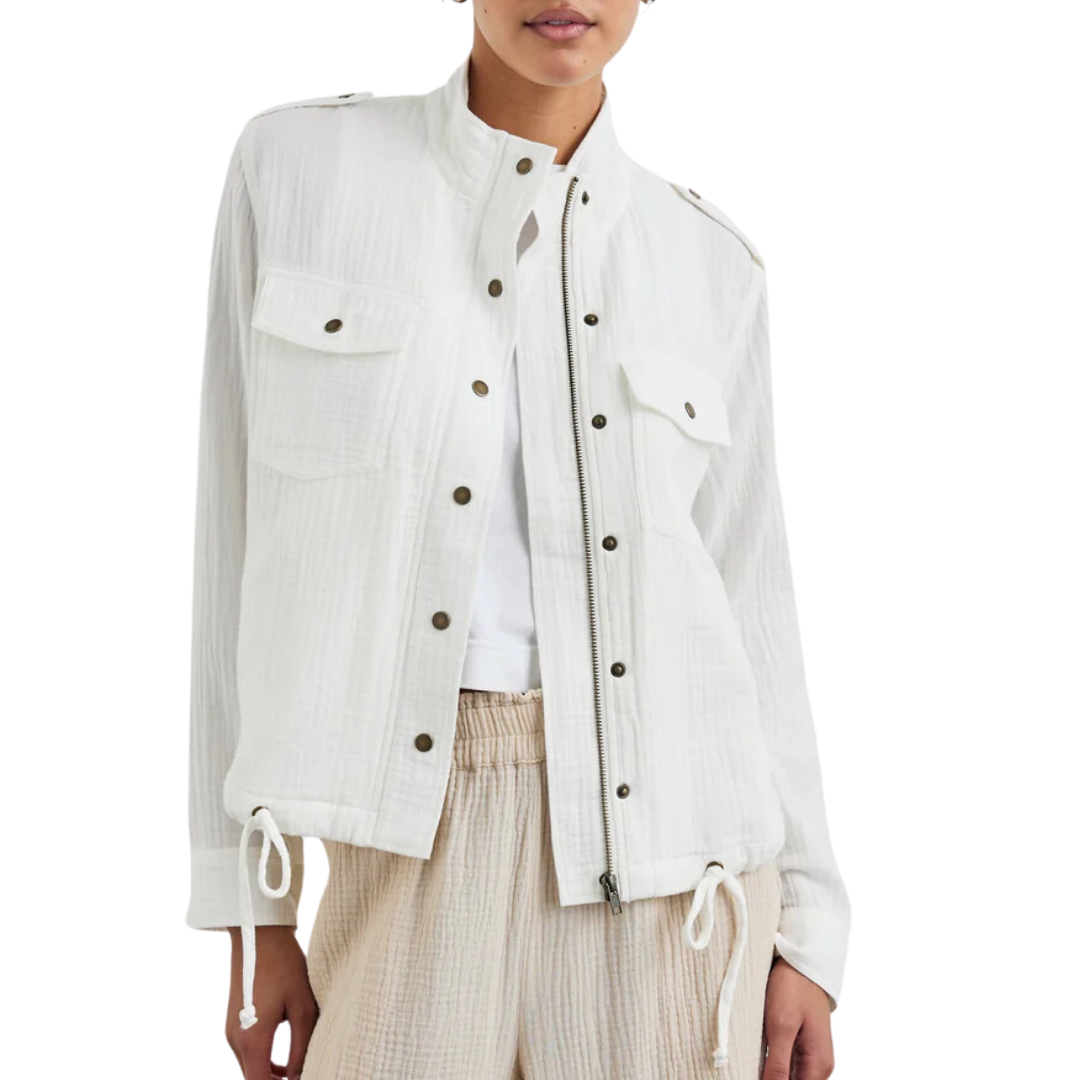 Collins Jacket White