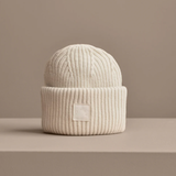 Cresta Rib Beanie Egret