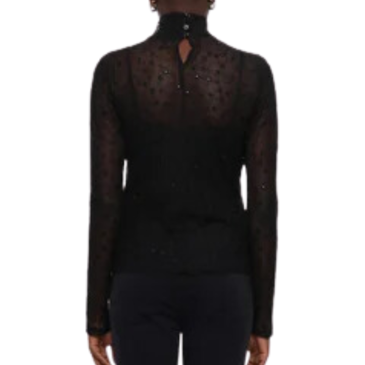 Dahlia Lace Turle Neck Top