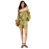 Dalila Top Khaki