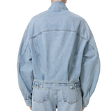 Dalton Balloon Jacket Denim