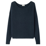 Damsville Pullover Navy Blu