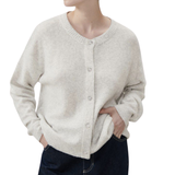 Damsville Cardigan Heather Grey