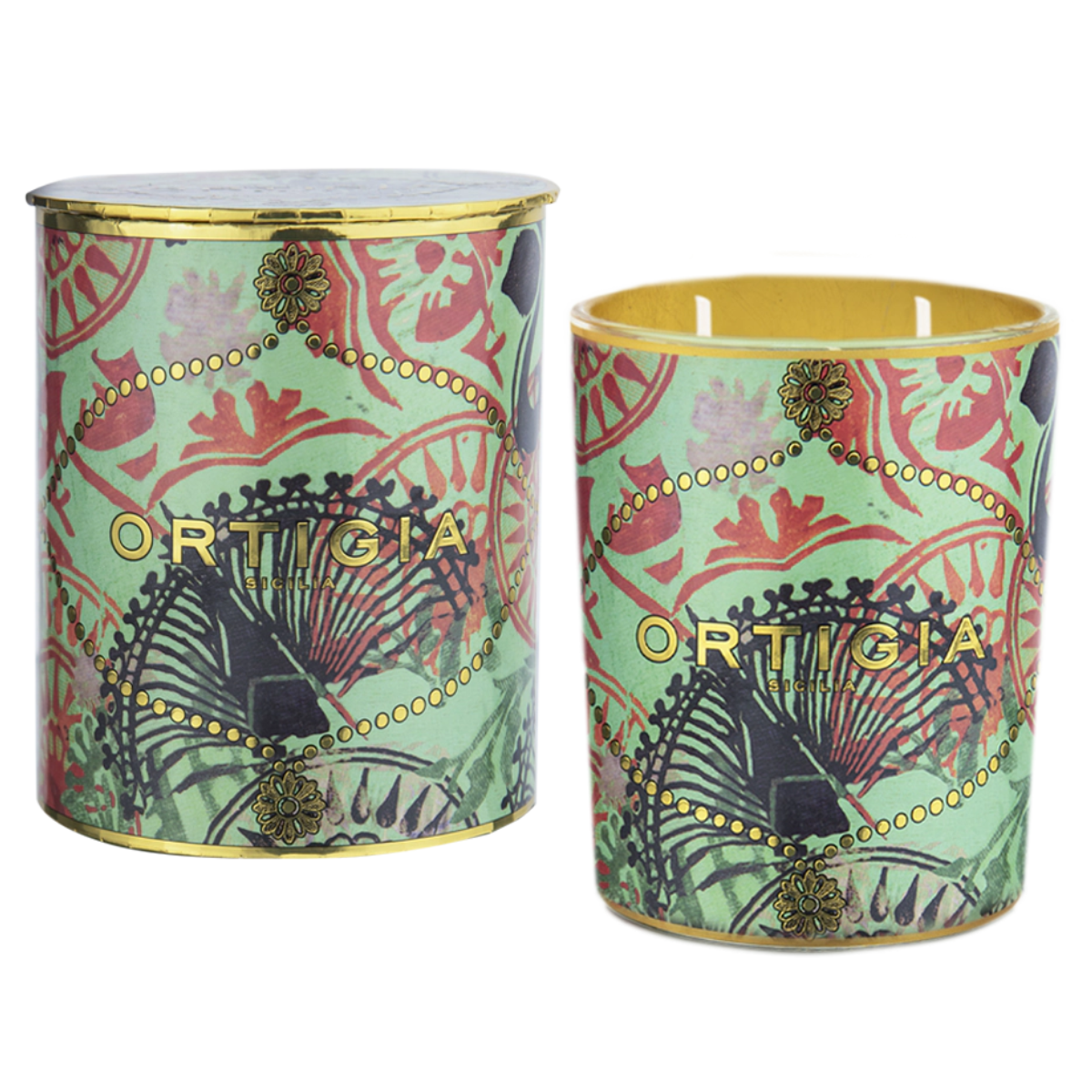 Decorated Candle Fico D'India 380g