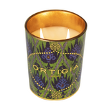 Decorated Candle Medium Bergamot