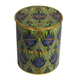 Decorated Candle Medium Bergamot