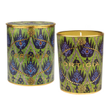 Decorated Candle Small Bergamot