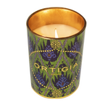 Decorated Candle Small Bergamot