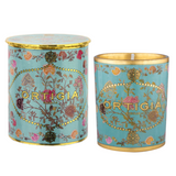 Decorated Candle Small Florio