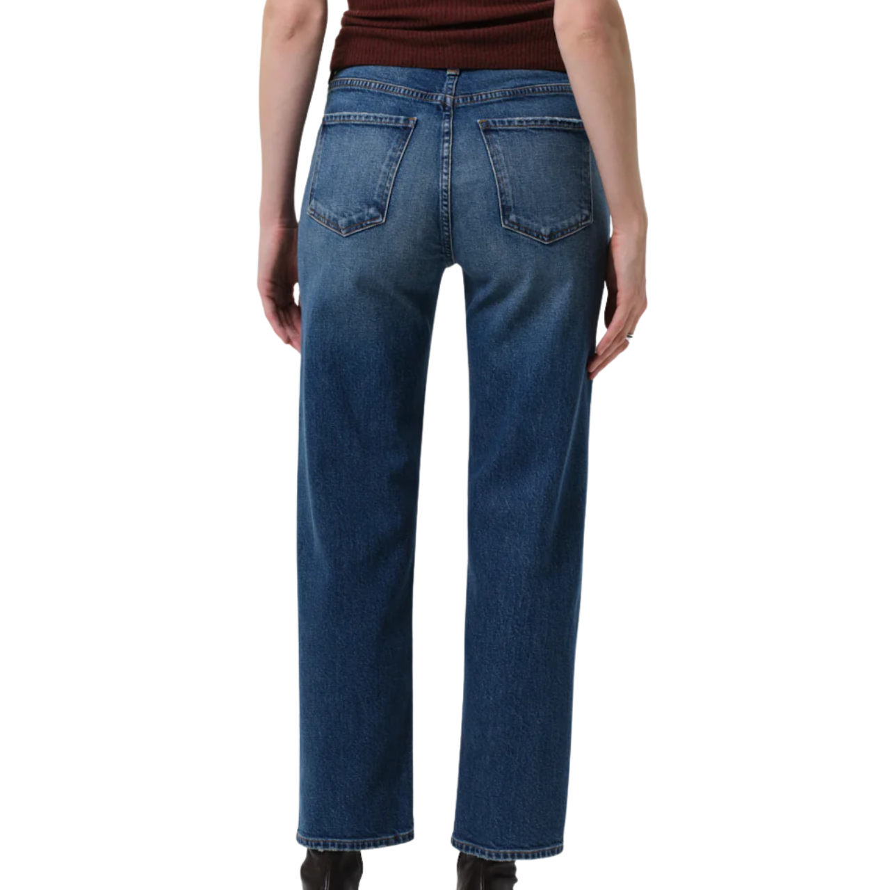 Delfina High Rise Straight Cici
