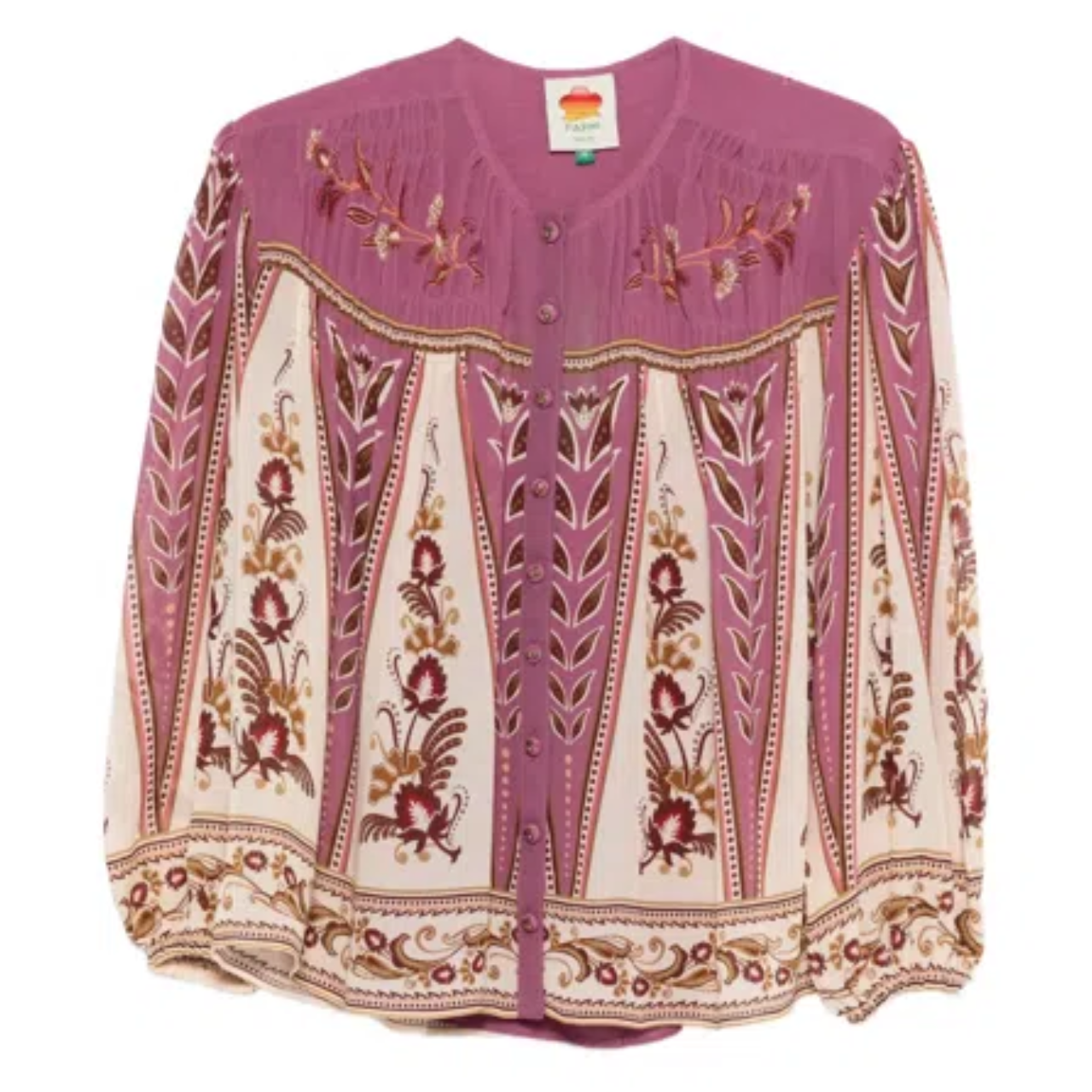 Delicate Anika LS Blouse Sand