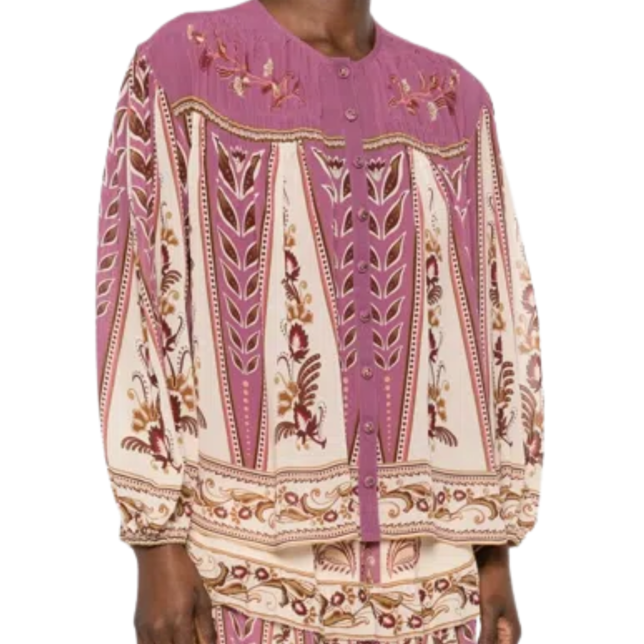 Delicate Anika LS Blouse Sand