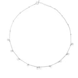 Disc Choker Silver