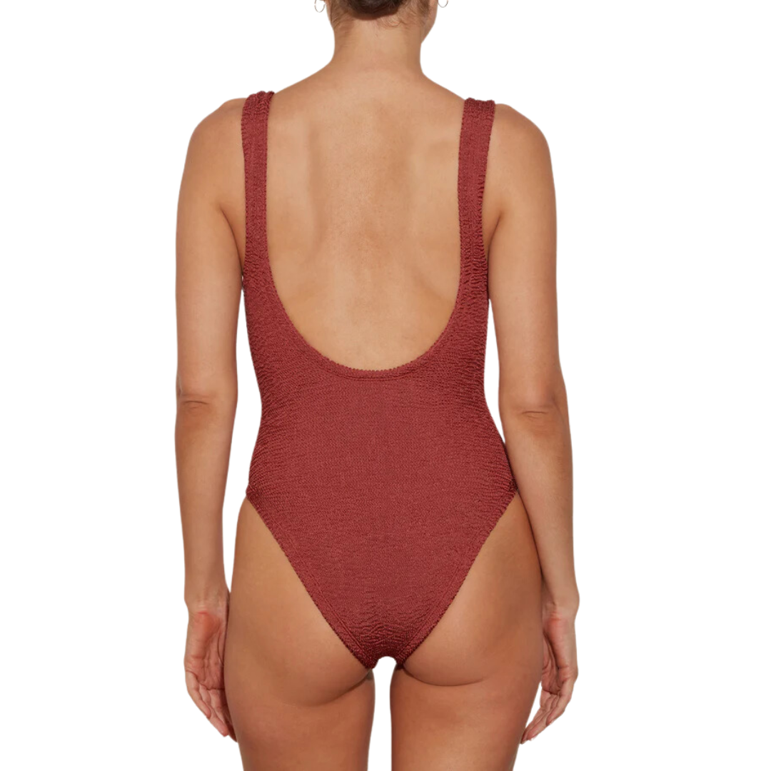 Domino Swim Metallic Rosewood