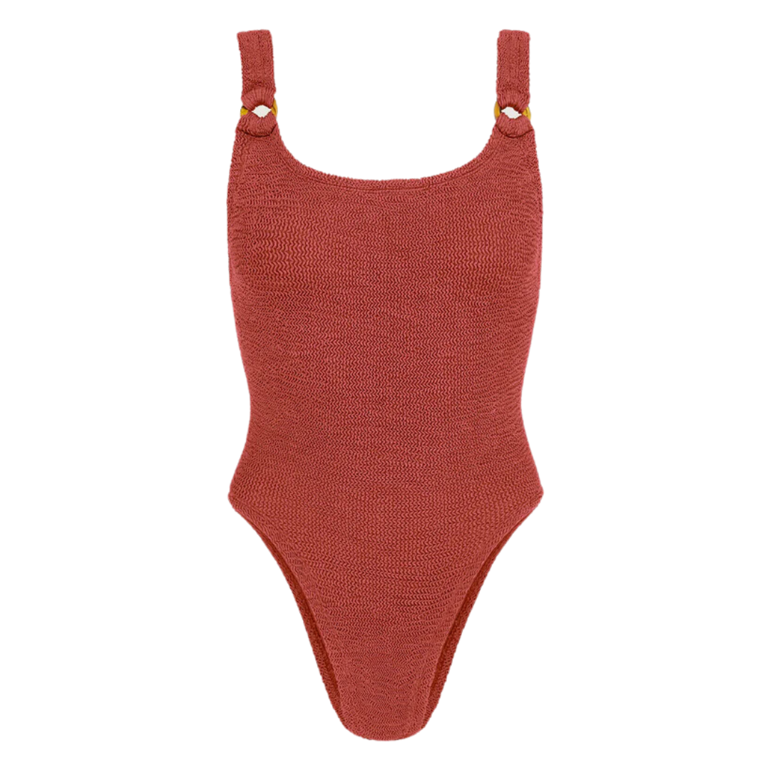 Domino Swim Metallic Rosewood