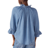 Draco Top Blue Denim