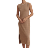 Dwight Tank Knit Dress Taupe