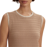 Dwight Tank Knit Dress Taupe