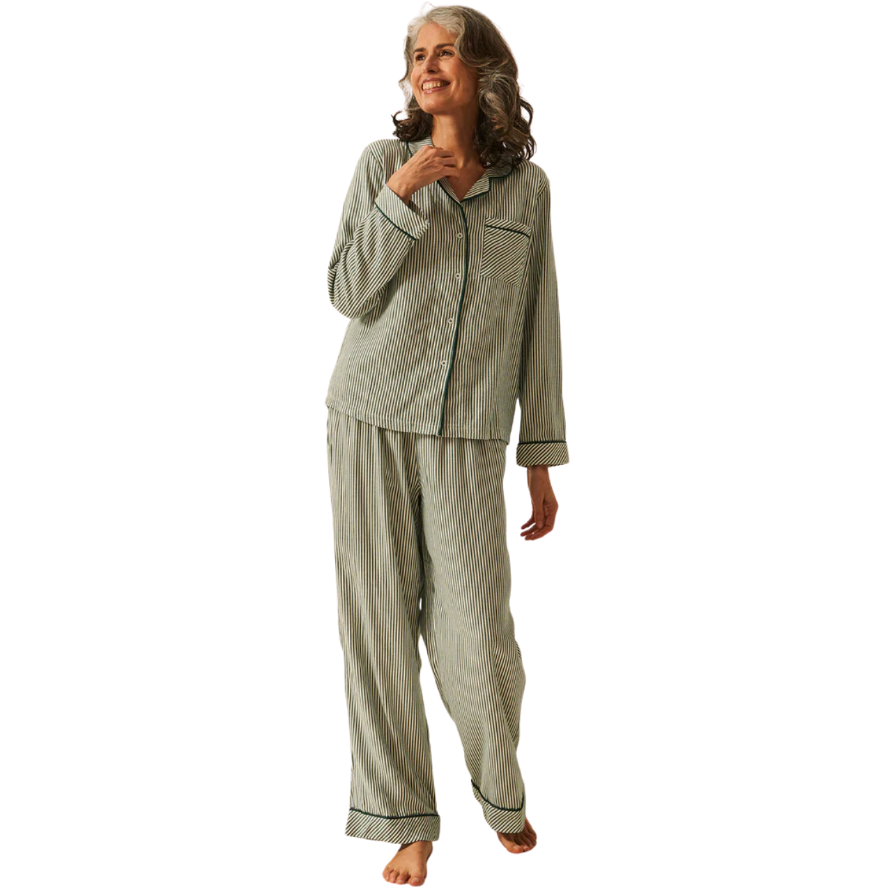 Ecovera Pyjama Bottoms Alpine Stripe