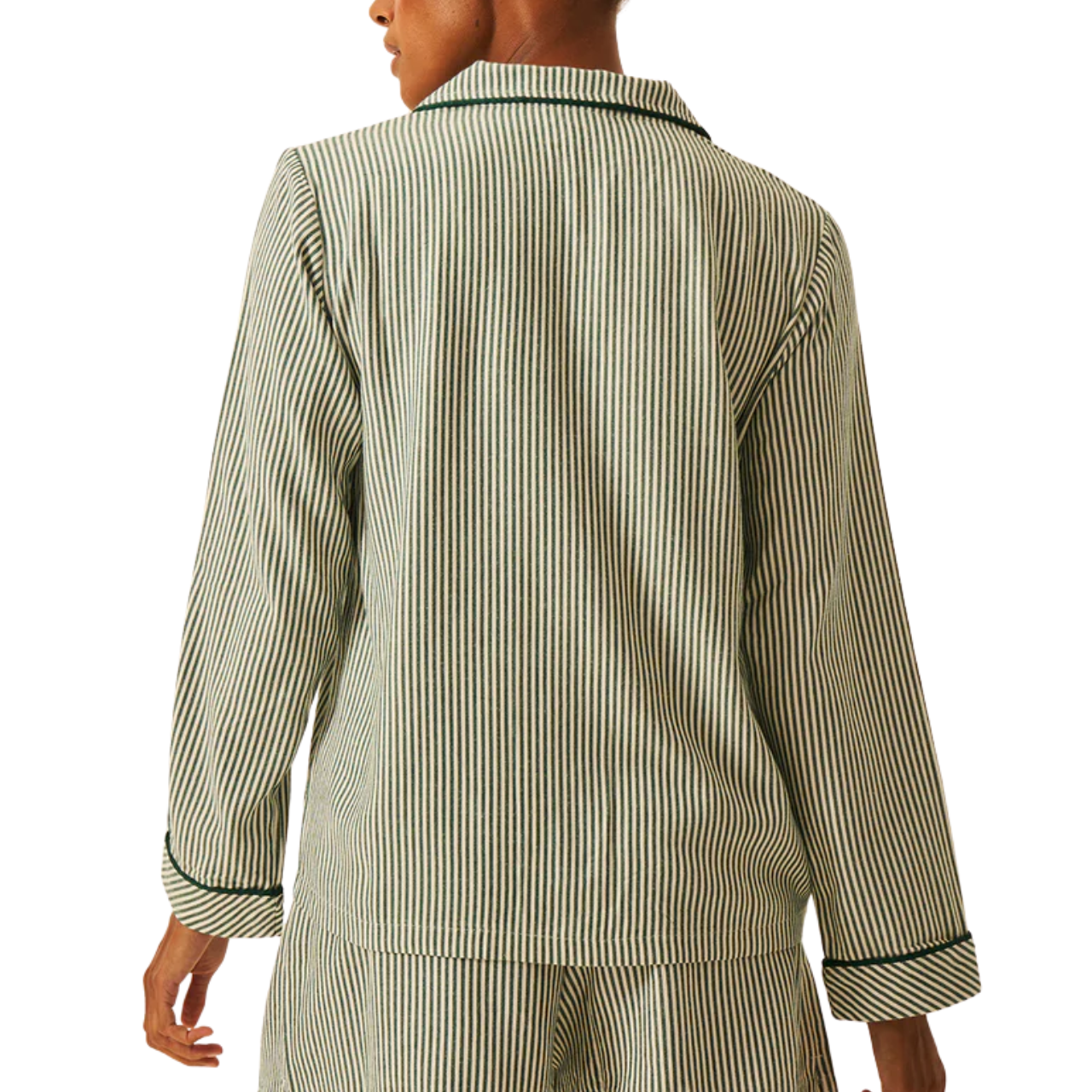 Ecovera Pyjama Top LS Alpine Stripe