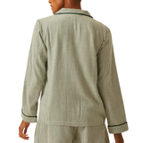 Ecovera Pyjama Top LS Alpine Stripe