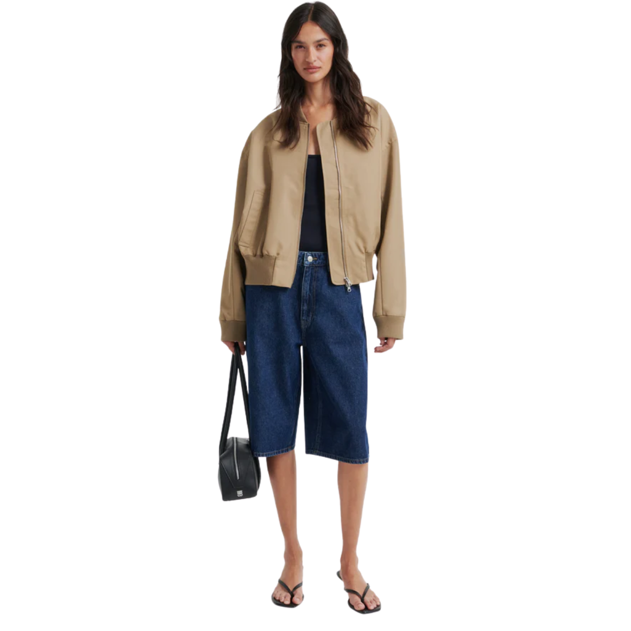 Effye Bomber Jacket Oak