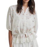 Elenore Shirt White Alyssum