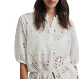 Elenore Shirt White Alyssum