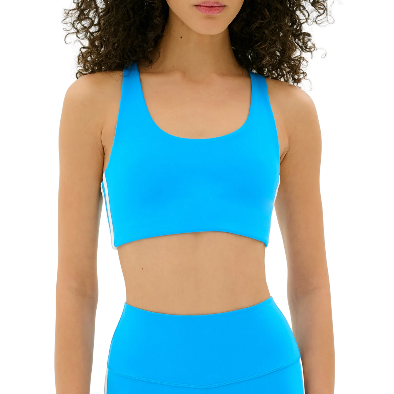 Ella Airweight Bra Riviera/White