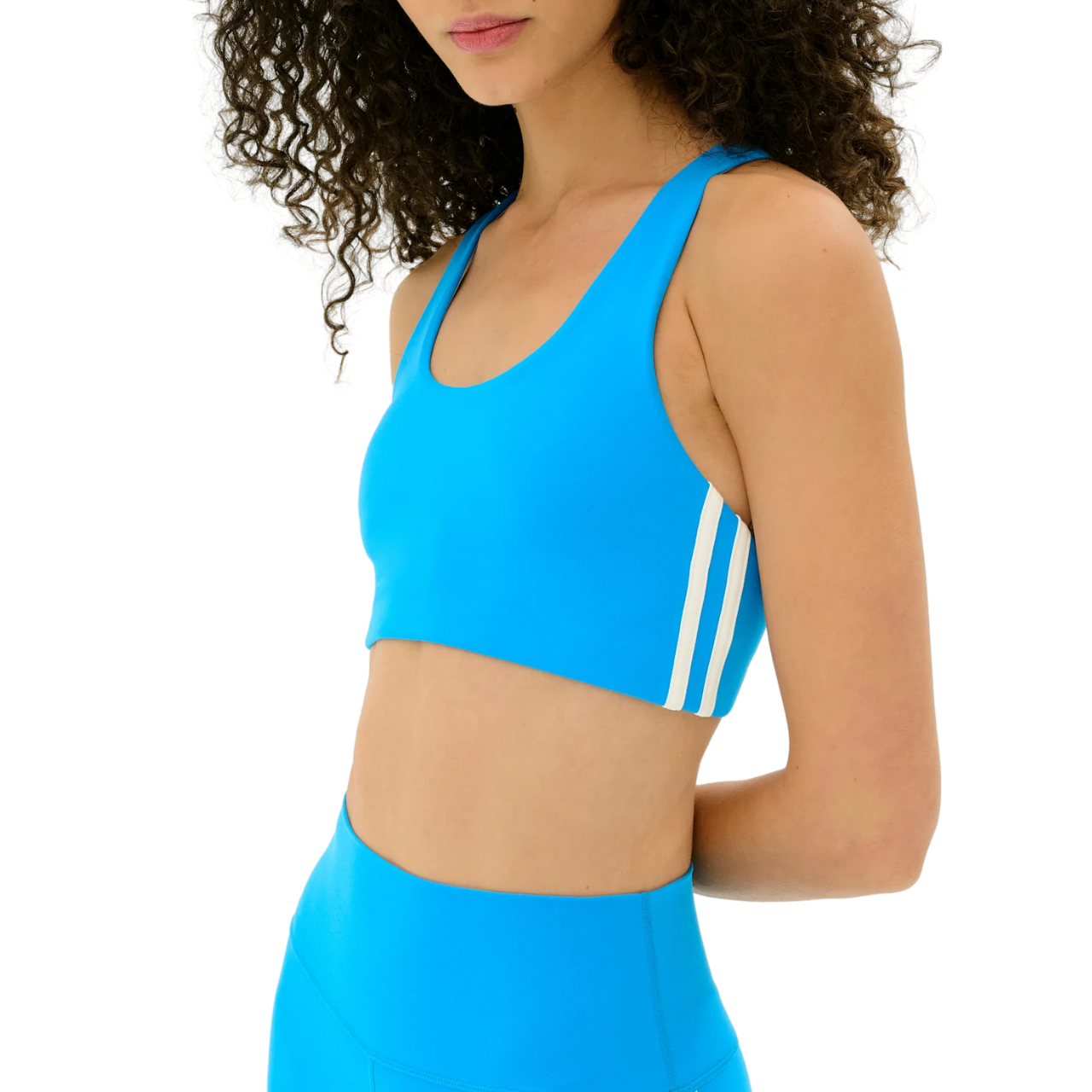 Ella Airweight Bra Riviera/White