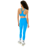 Ella High Waist Airweight 7/8 Riviera/White