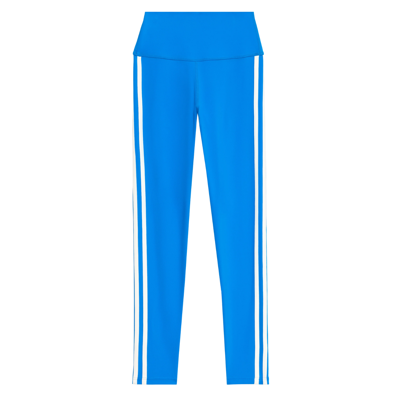 Ella High Waist Airweight 7/8 Riviera/White