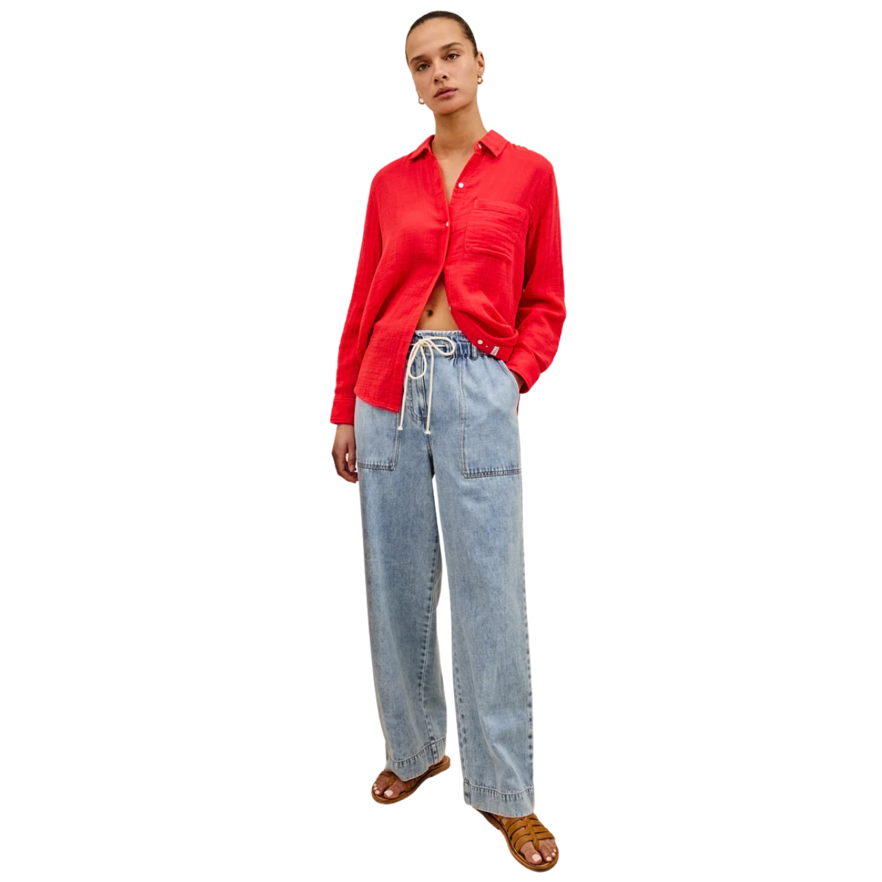 Ellis Shirt Cherry