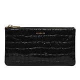 Elly Pouch Black Embossed