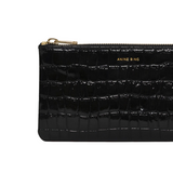 Elly Pouch Black Embossed