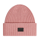 Elva Chunky Knit Beanie Rose Blush