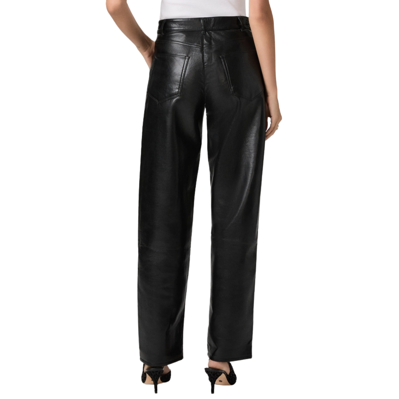 Emilie 31'' Novelty WB Black Jeans