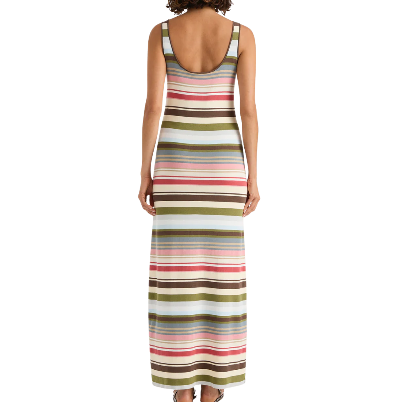 Enya Midi Dress Meleu Stripe